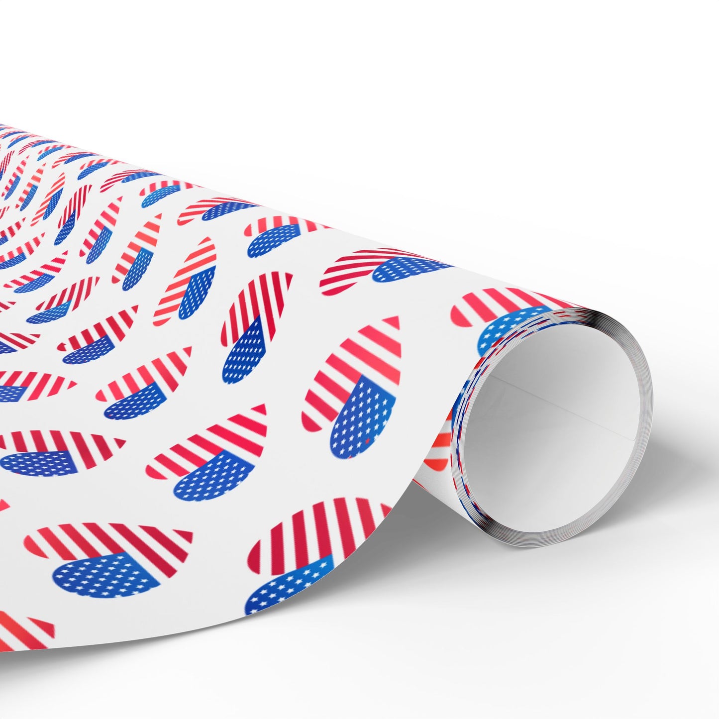 Hearts of Freedom Wrapping Paper