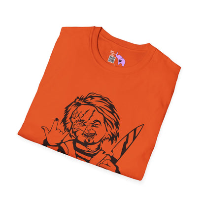 Chucky Rock or Die Adult T-shirt