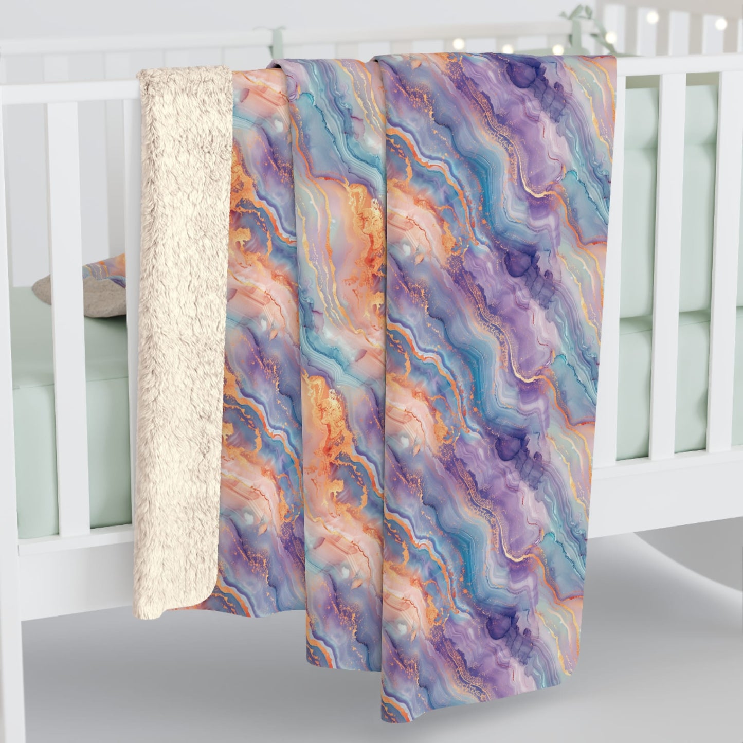 Dreamwave Marble Fleece Blanket