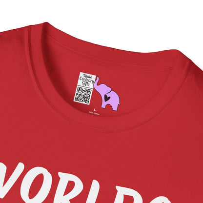Worlds Okayest Dog Dad Adult T-shirt