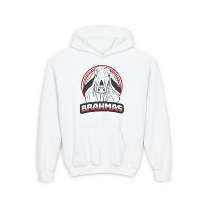 Brahmas Circle Youth Heavy Blend Hoodie