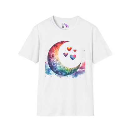 Moon in Love Adult T-shirt