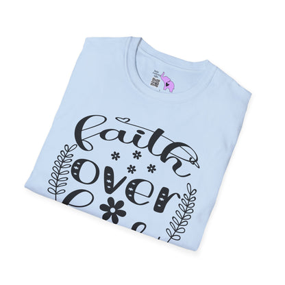 Faith Over Fear Adult T-shirt