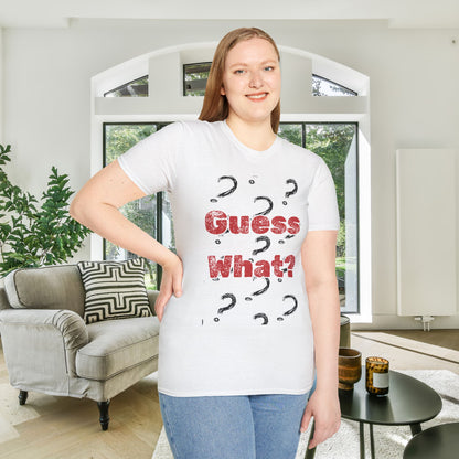 Guess What? Chicken Butt Adult T-shirt