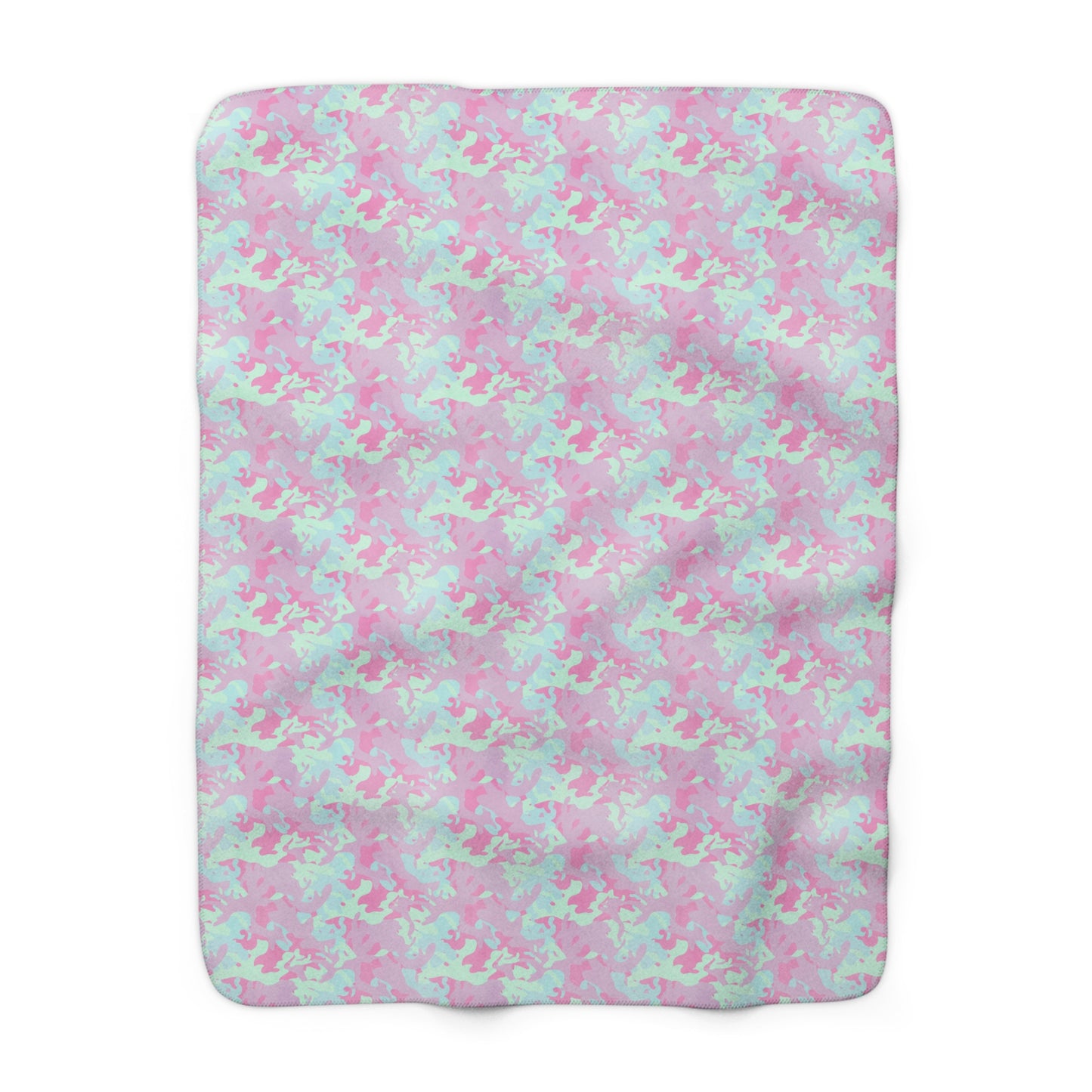 Berry Sorbet Camo Fleece Blanket