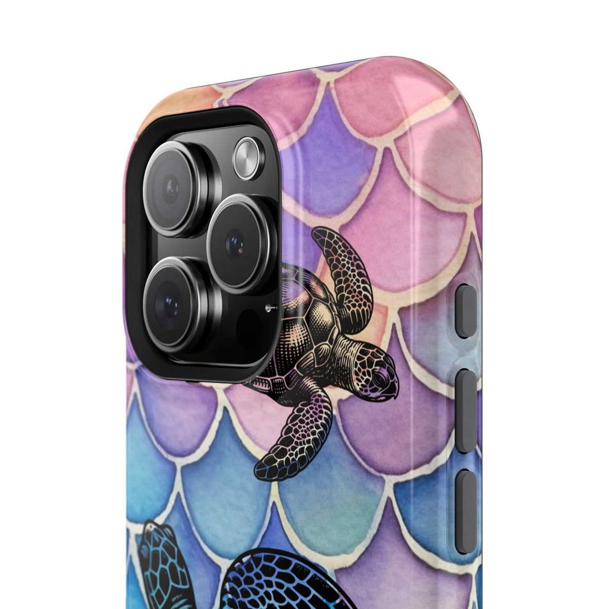 Sea Turtle Silhouette MagSafe® Compatible Tough Case for iPhone