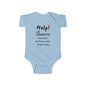 Help! Call Grandma Infant Fine Jersey Bodysuit