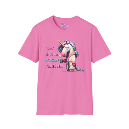 I Need 6 Months of Vacation Twice a Year Adult T-shirt
