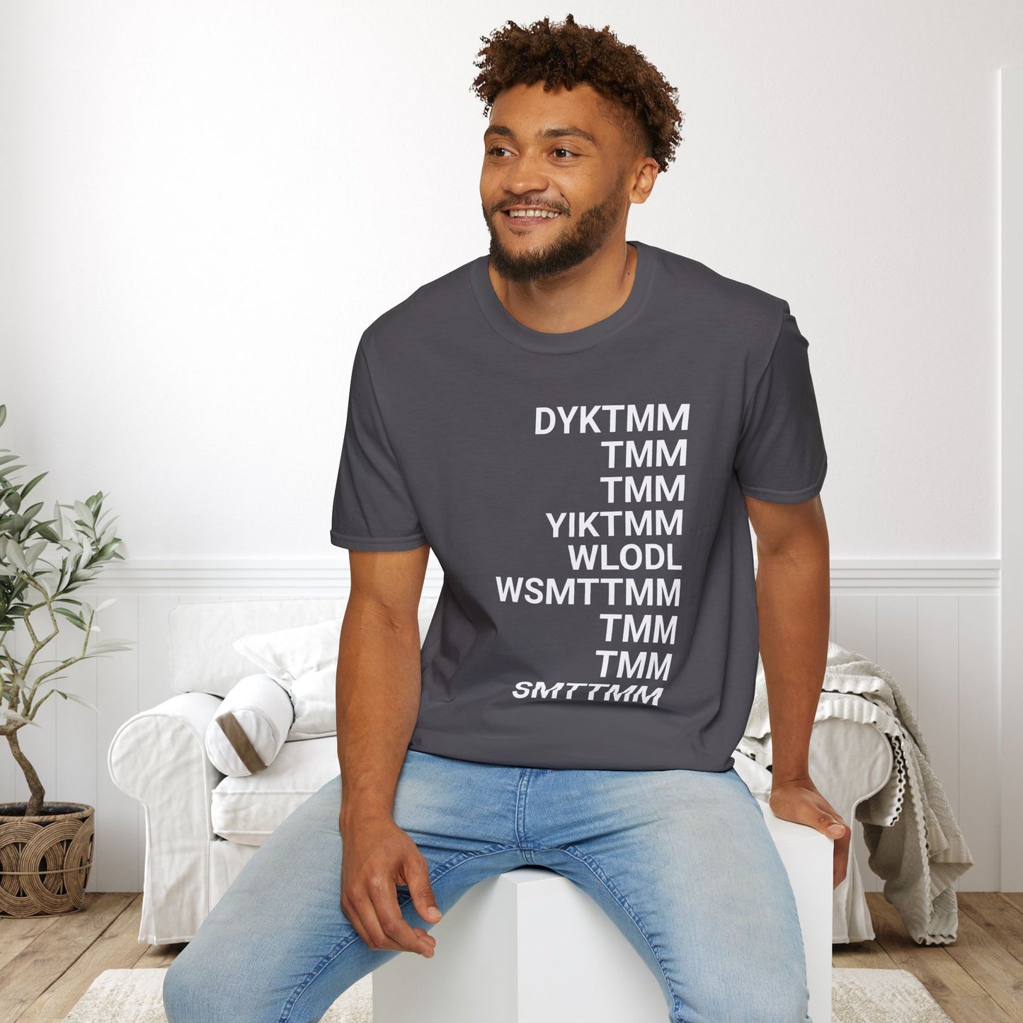 Do You Know The Muffin Man Abbreviation Adult T-shirt