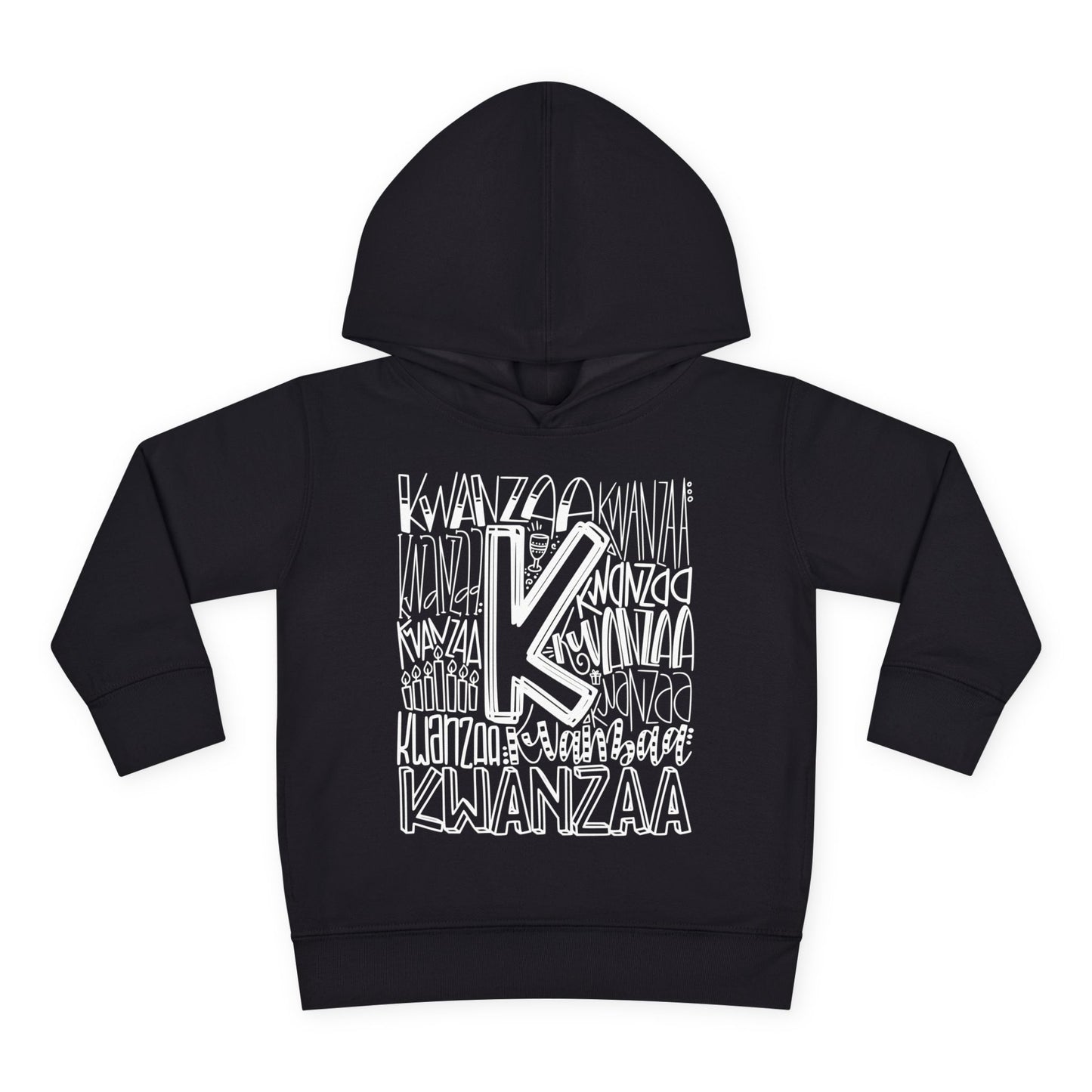 Kwanzaa Wordcloud Toddler Hoodie