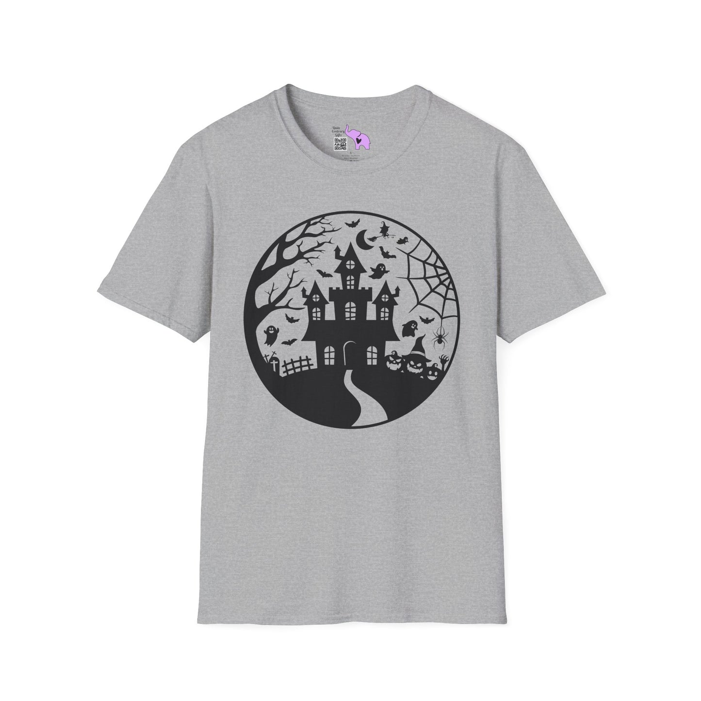 Haunted House on the Hill Adult T-shirt