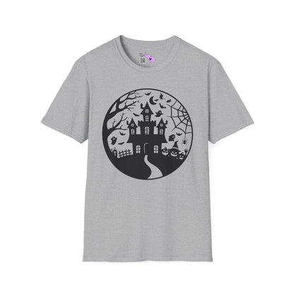 Haunted House on the Hill Adult T-shirt