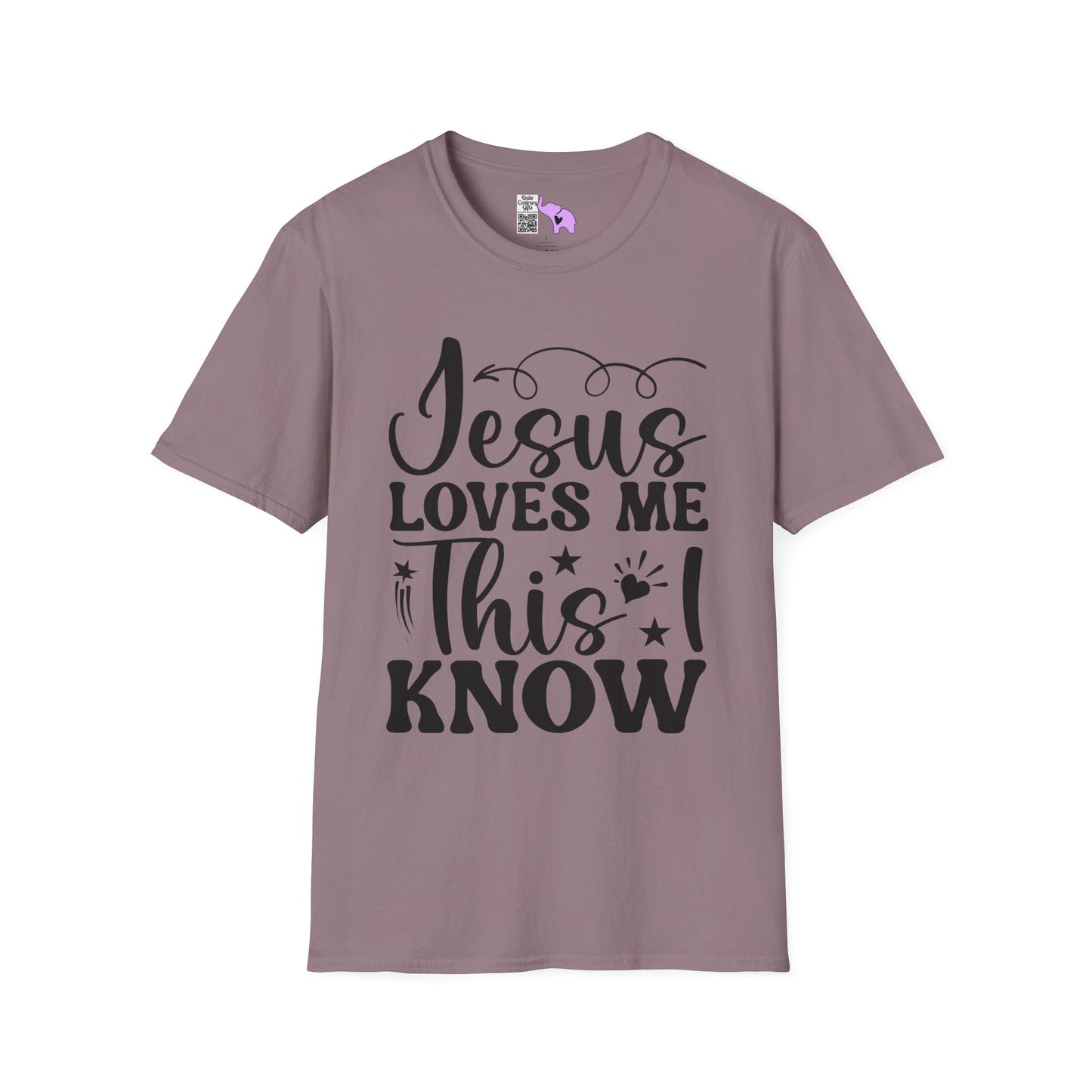 Jesus Loves Me This I Know Adult T-shirt