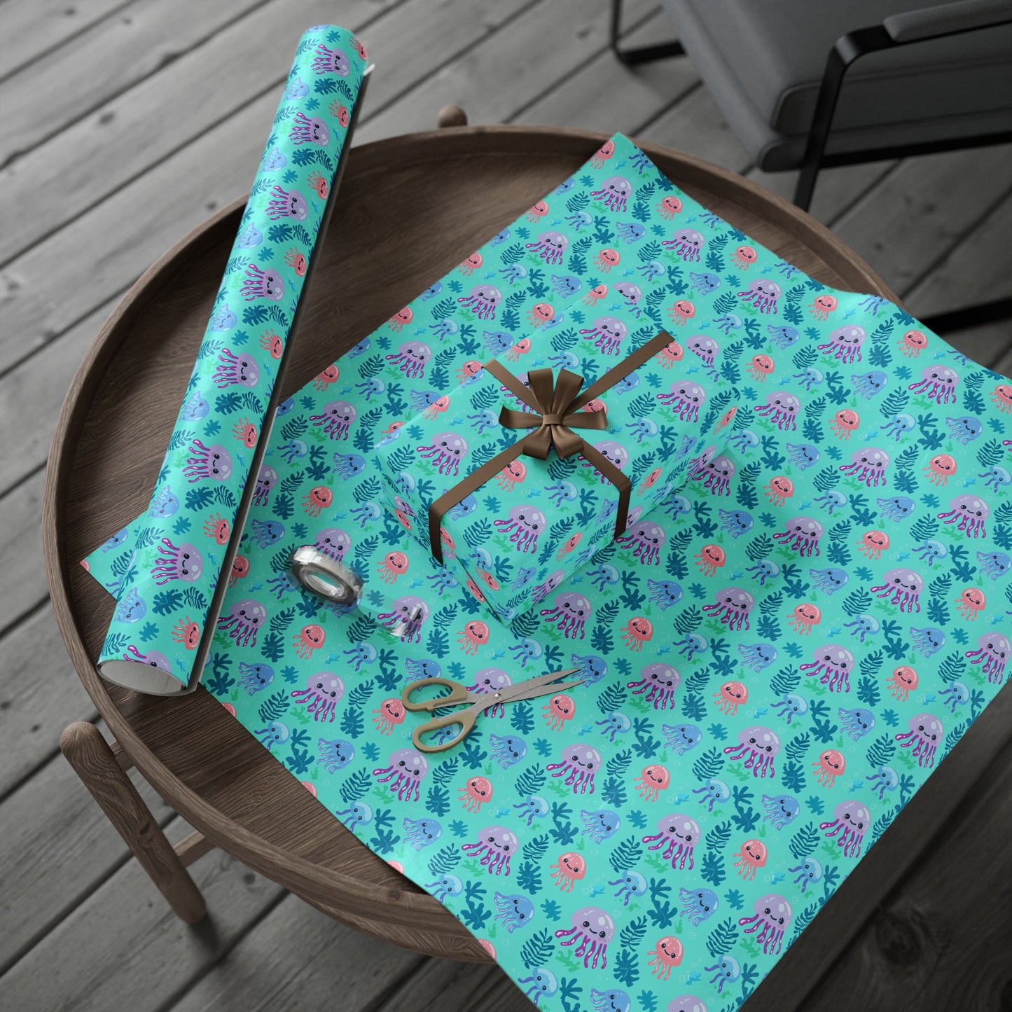 Jellyfish Daydreams Wrapping Paper