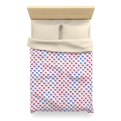 Hearts of Freedom Microfiber Duvet Cover