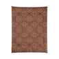 Golden Crimson Star Mandala Comforter