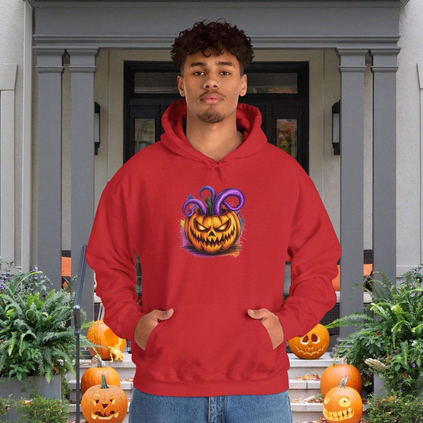 Creepy Jack Heavy Blend™ Hooded Sweatshirt