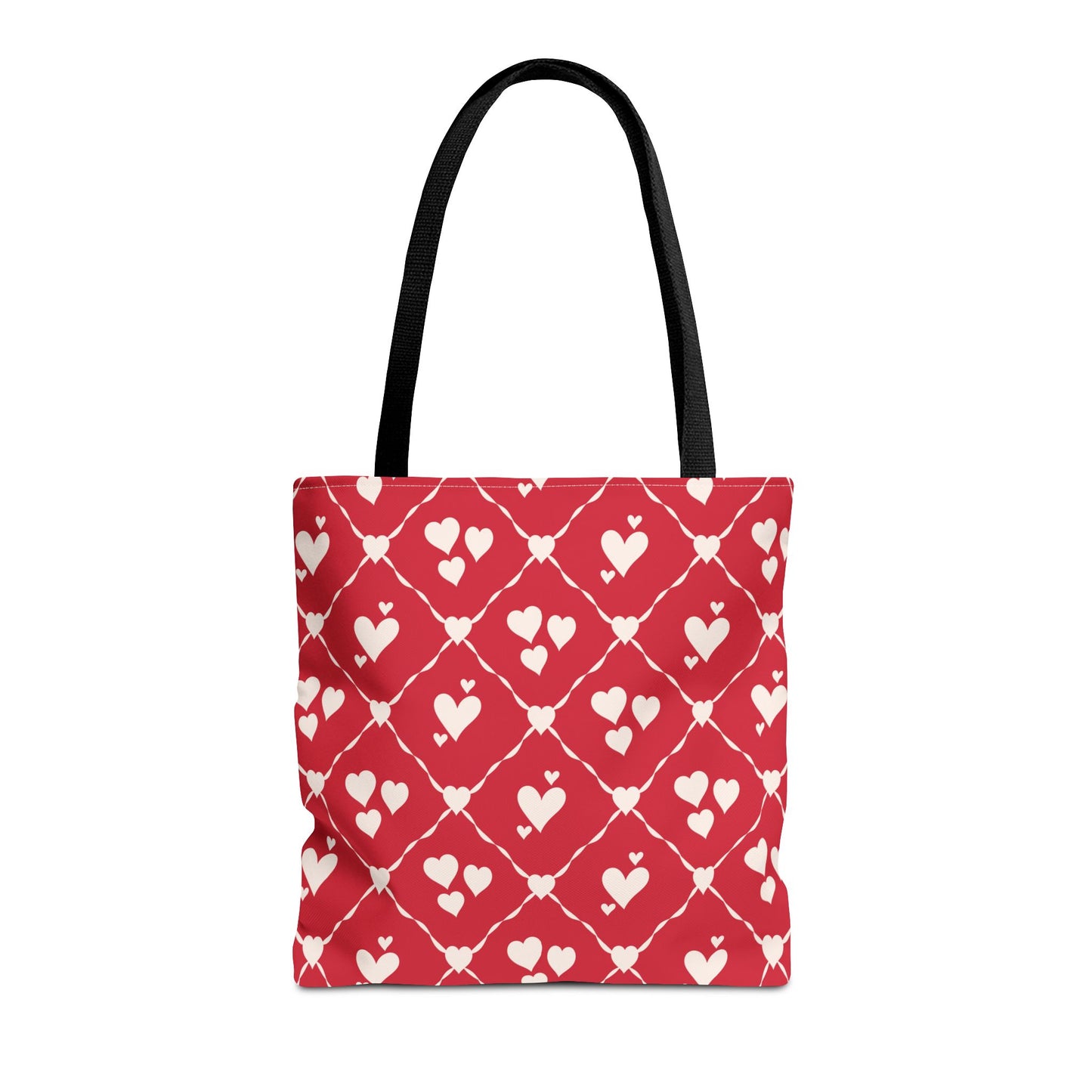 Sweetheart Trellis Canvas Tote Bag