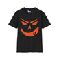 Goofy Grin Jack-O-Lantern Adult T-shirt