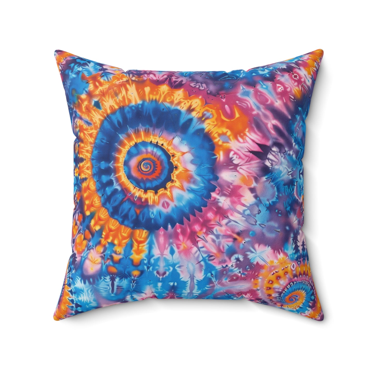 Trippy Taffy Throw Pillow
