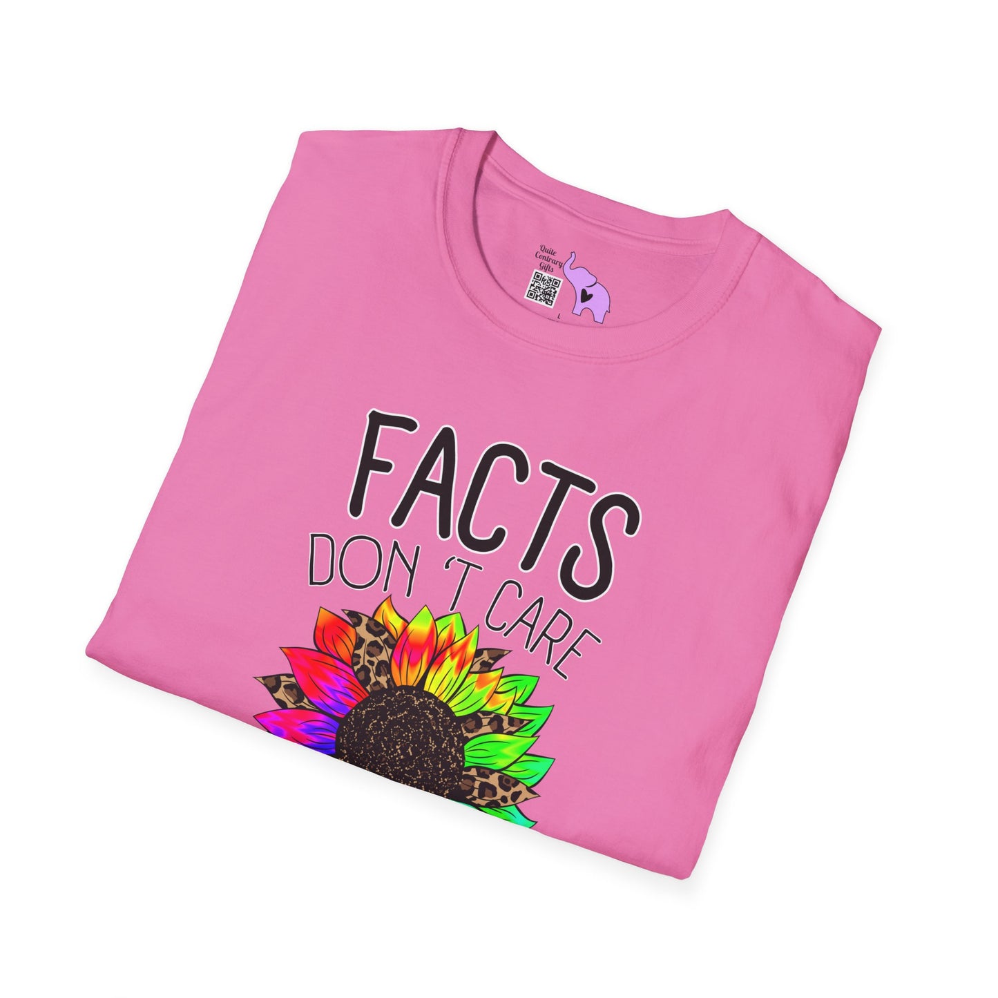 Facts Don't Care About Your Feelings Adult T-shirt