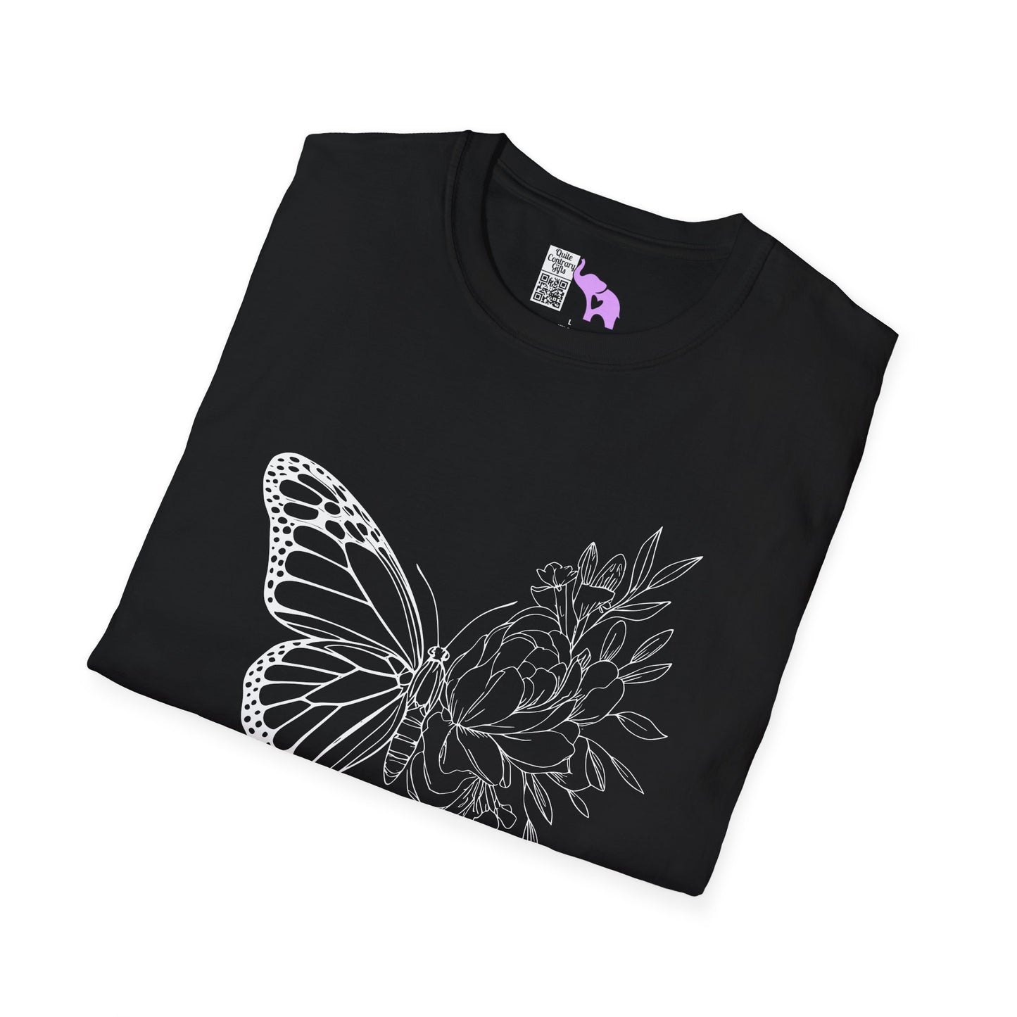 Blessed Mama (Butterfly) Adult T-shirt