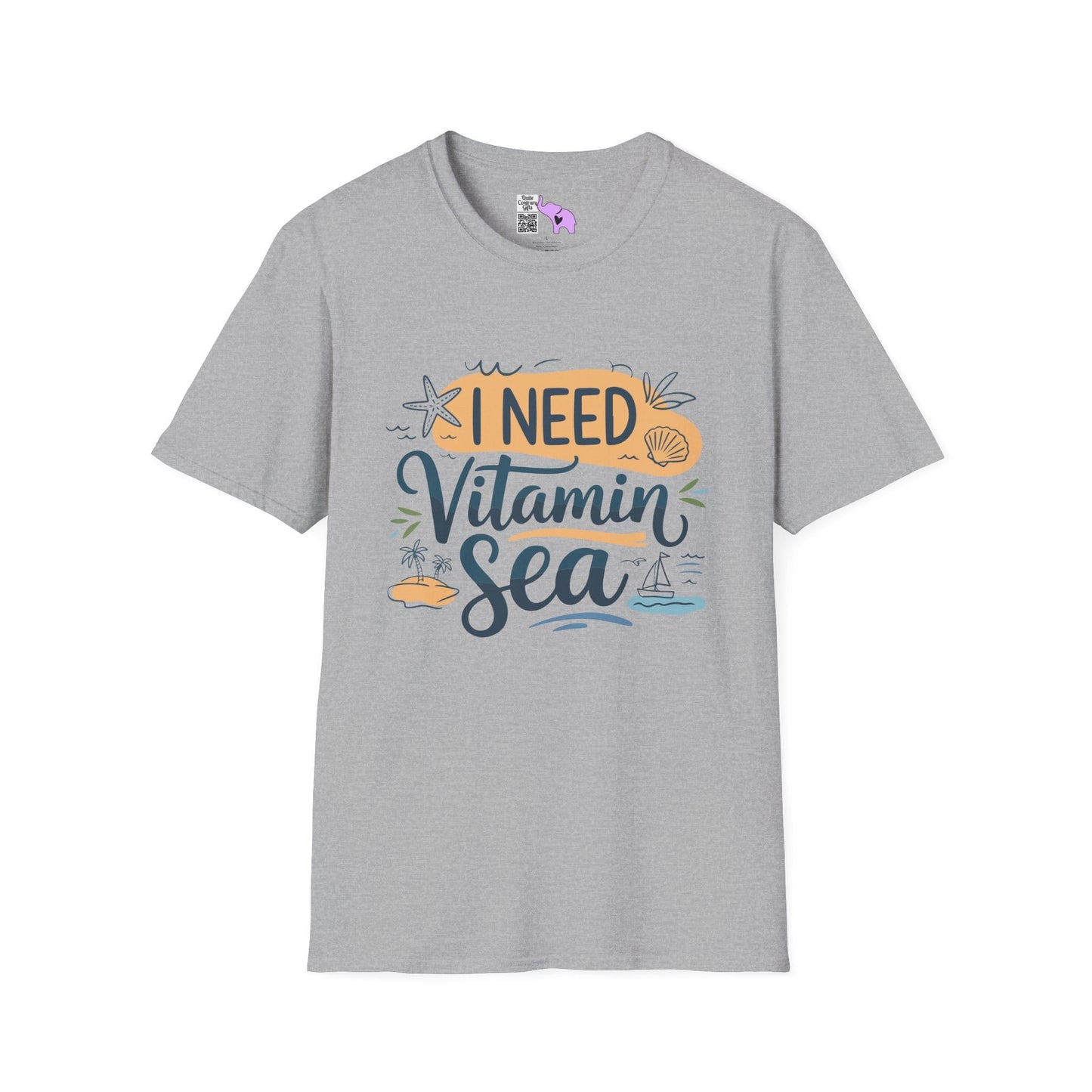 I Need Vitamin Sea Adult T-shirt