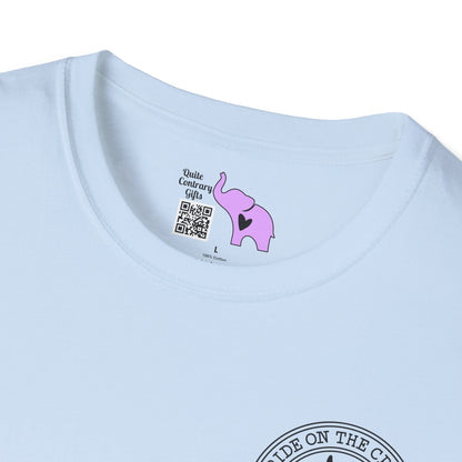 I Don't Ride On The Crazy Train I Drive It Adult T-shirt