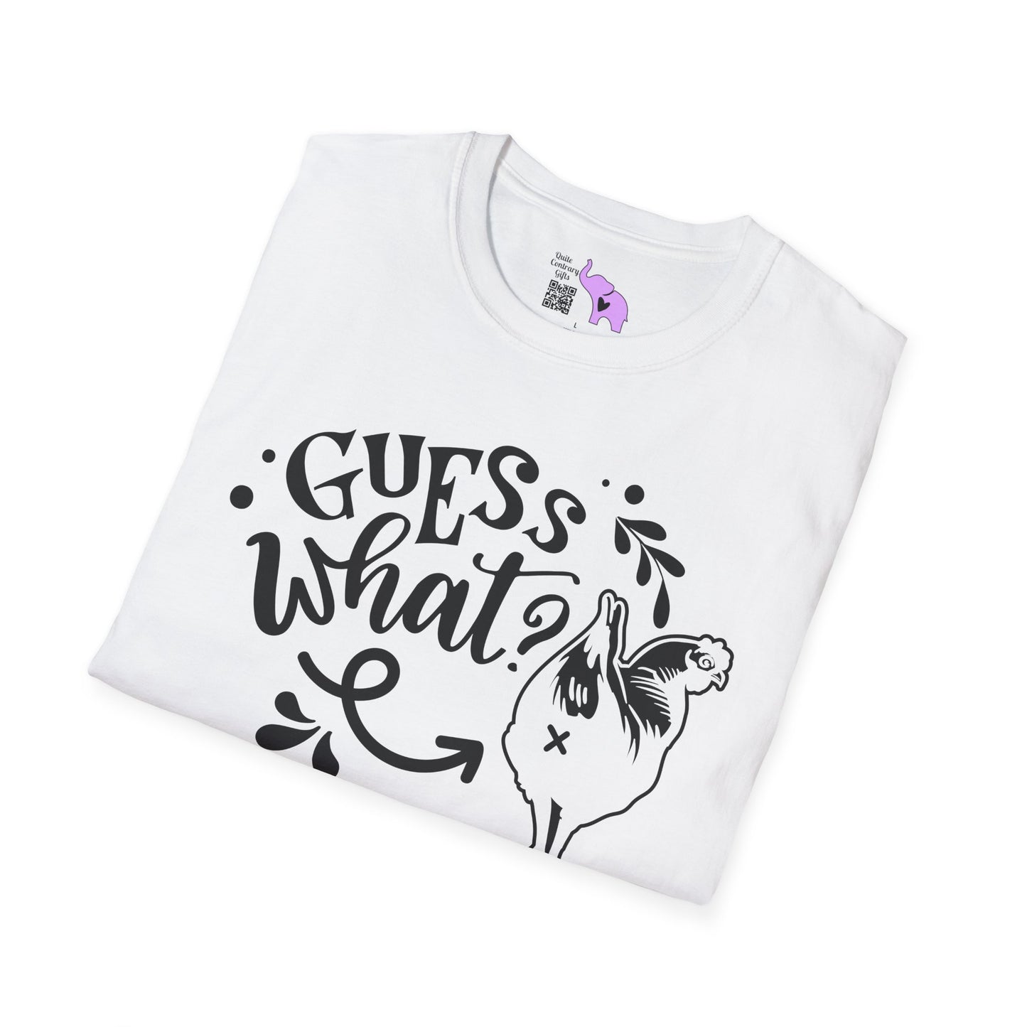 Guess What (Chicken Butt) Adult T-shirt