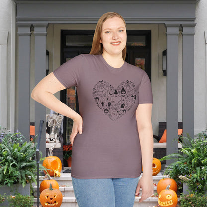 Halloween Love Adult T-shirt