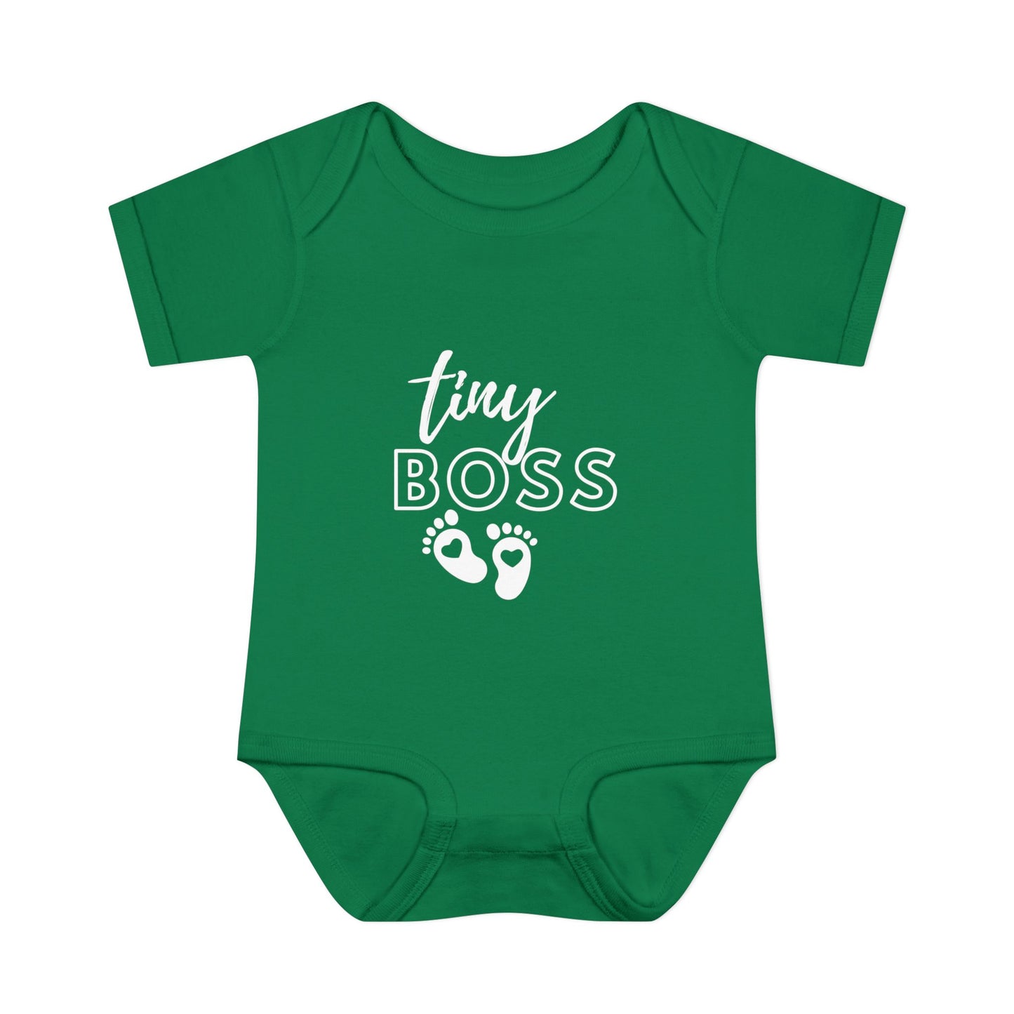 Tiny Boss Infant Baby Rib Bodysuit