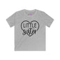 LIttle Sister (Heart) Youth Softstyle Tee