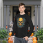 Creepy Bones 10 Adult Long Sleeve Tee