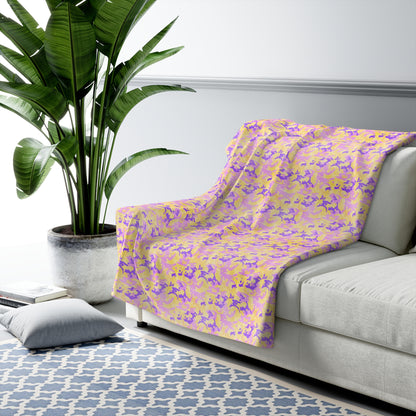 Peach Sorbet Camo Basic Bedding Set