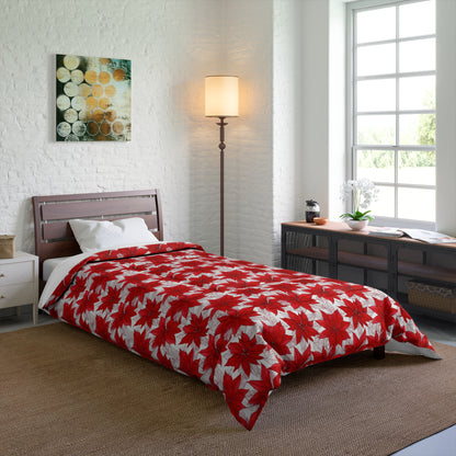 Christmas Blossom Sketch Comforter