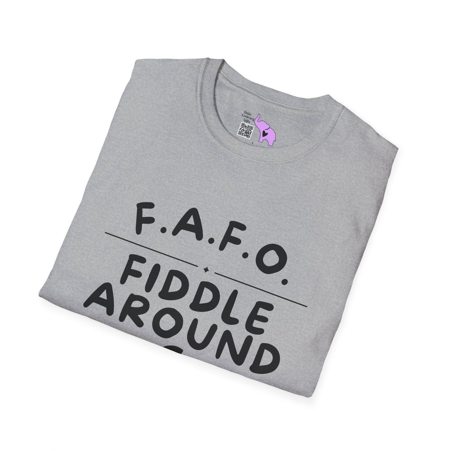 Fiddle Around & Find Out Adult T-shirt