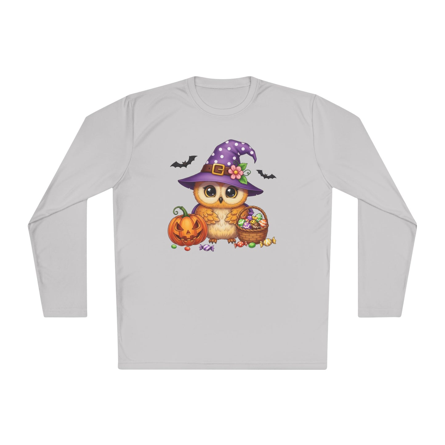 Witchy Owl Adult Long Sleeve Tee