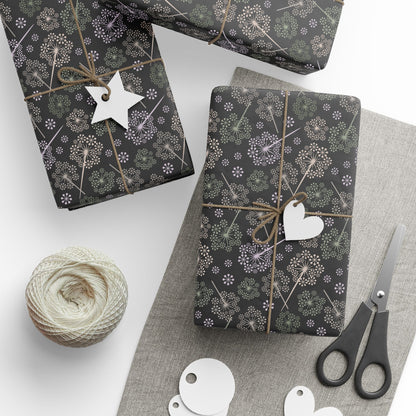 Dandelion Nightfall Wrapping Paper