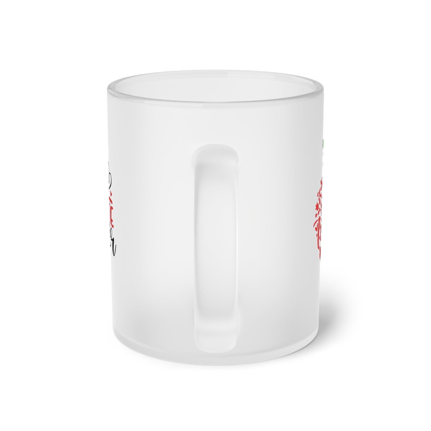 My Favorite Teacher Frosted Glass Mug