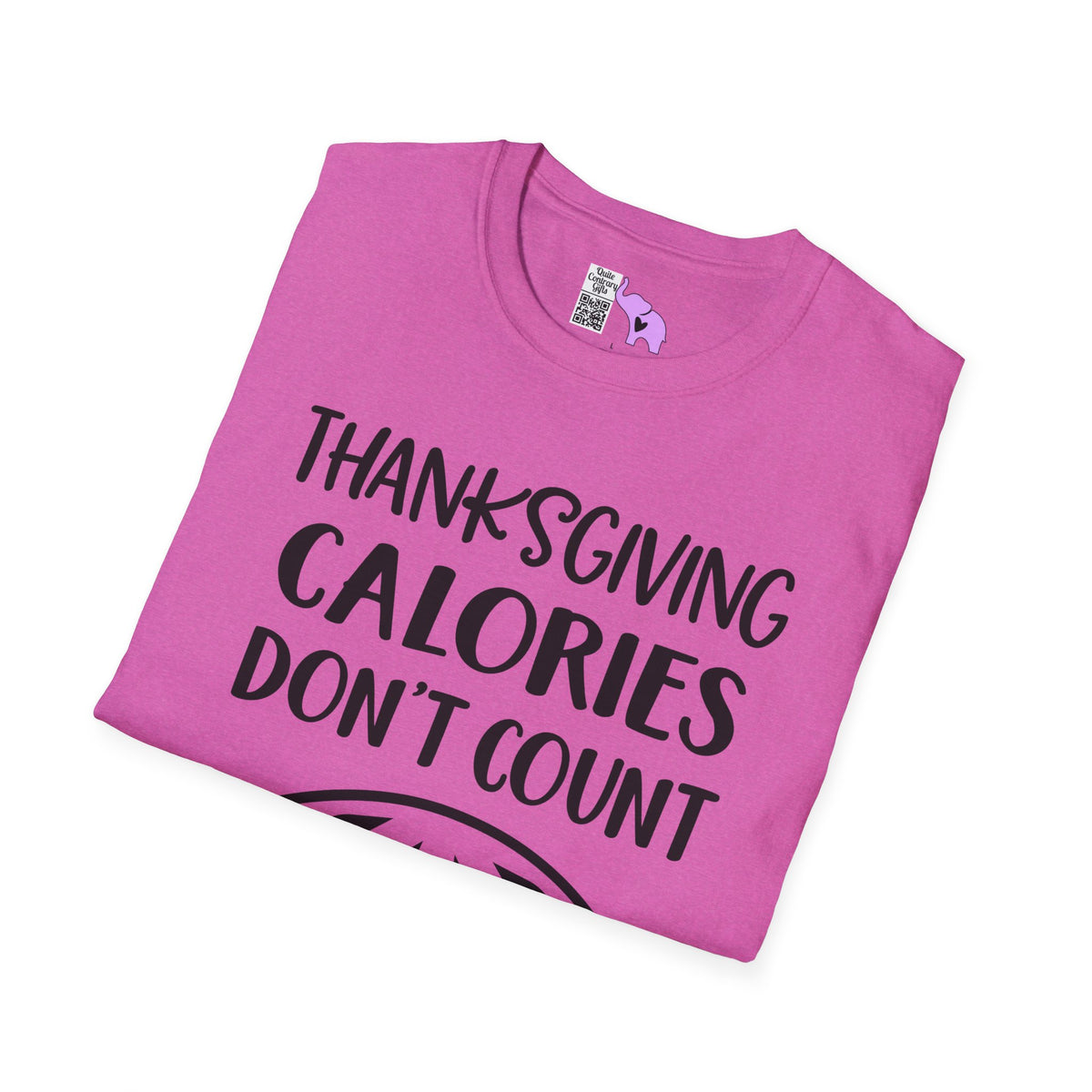 Thanksgiving Calories Don't Count Adult T-shirt