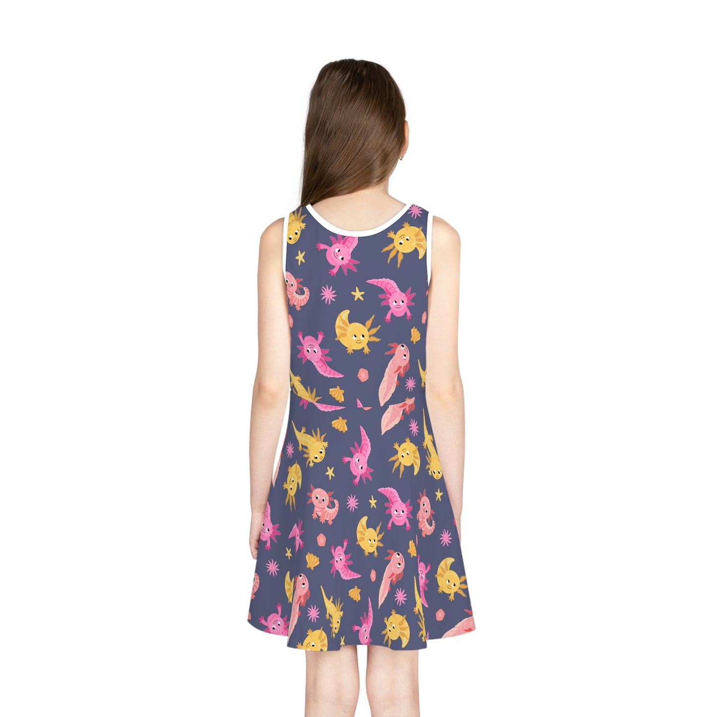 AxoDreams Girls' Sleeveless Sundress