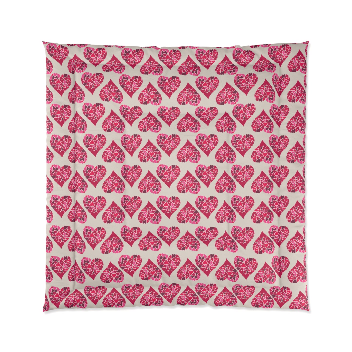 Simple Hearts Comforter