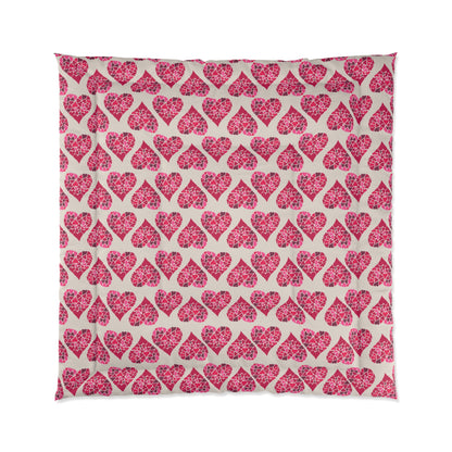 Simple Hearts Comforter