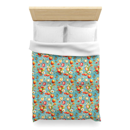 Butterfly Bloom Duvet Bedding Set