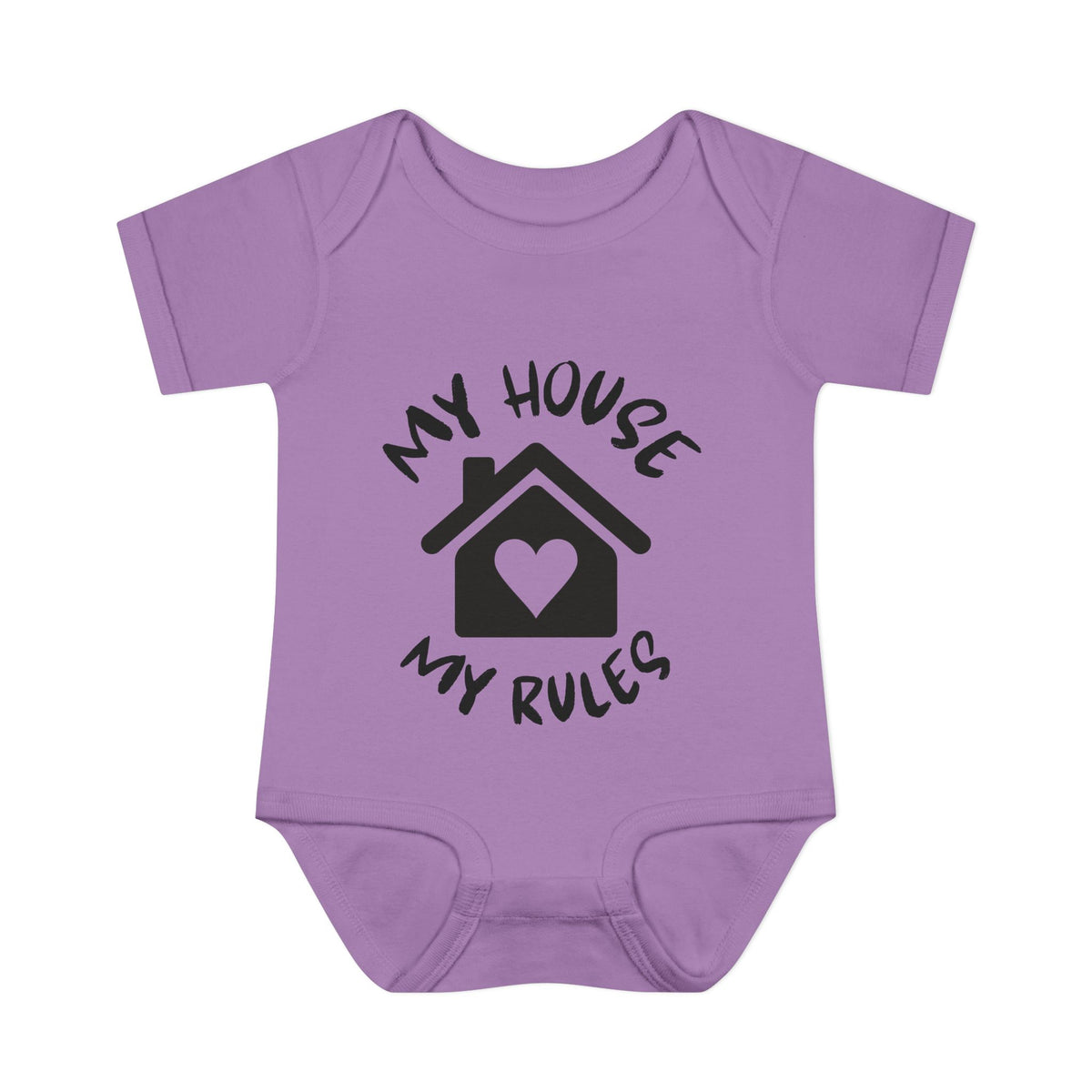My House My Rules Infant Baby Rib Bodysuit