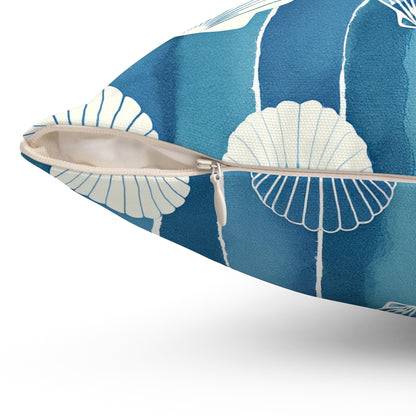 Oceanline Shells Throw Pillow