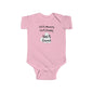 50% Mommy 50% Daddy 100% Loved Infant Fine Jersey Bodysuit