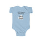 50% Mommy 50% Daddy 100% Loved Infant Fine Jersey Bodysuit