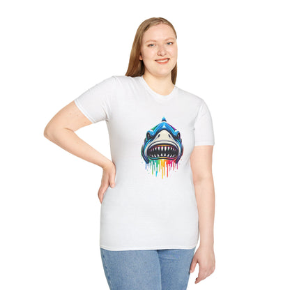 Colorful Shark T-shirt