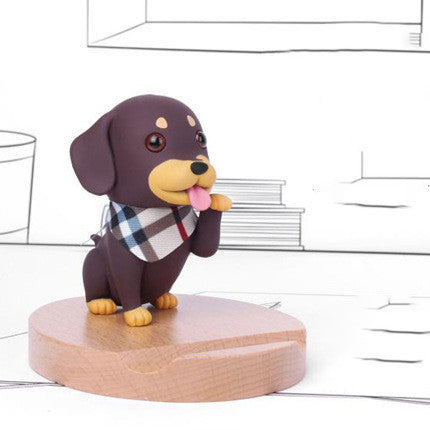 Cute Puppy Dog Mobile Phone Holder